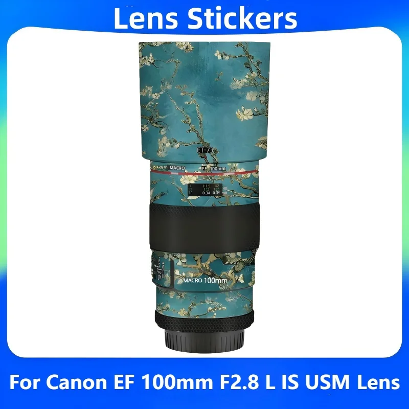 

EF100mm F2.8L Наклейка на объектив камеры Защитная пленка для тела Защитная пленка для Canon EF 100mm F2.8 L IS USM Macro