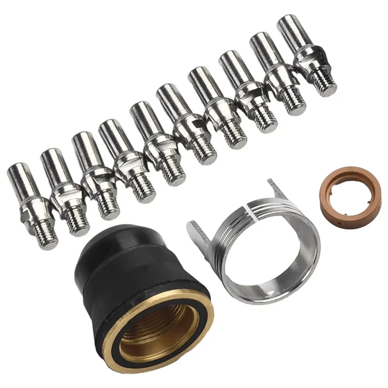 プラズマ切断トーチチップ懐中電灯、ABNO-23Pcs、PT-60、IPT-40、pt40、1.0mm、51313電極、52582