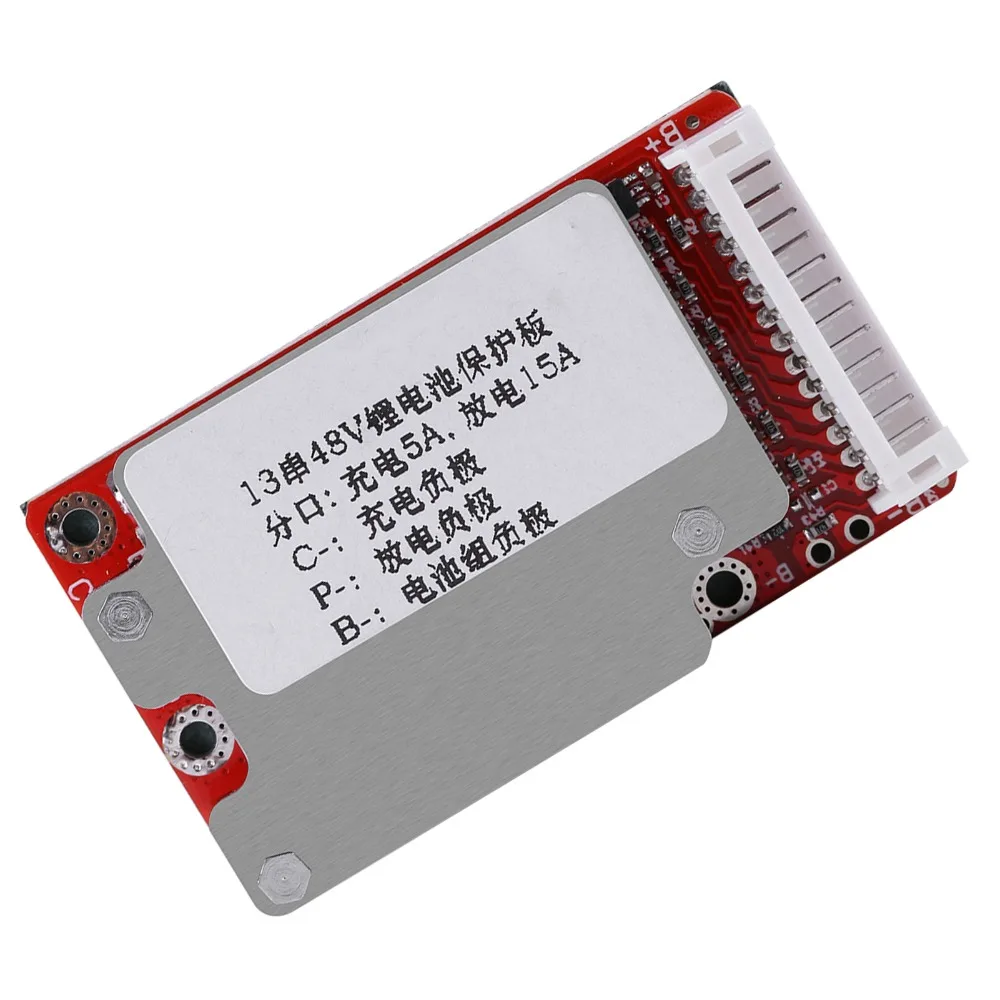 

13 Series Protection Board 48V Split-port Battery Protection Board Battery Charging Protection Board Lithium Battery