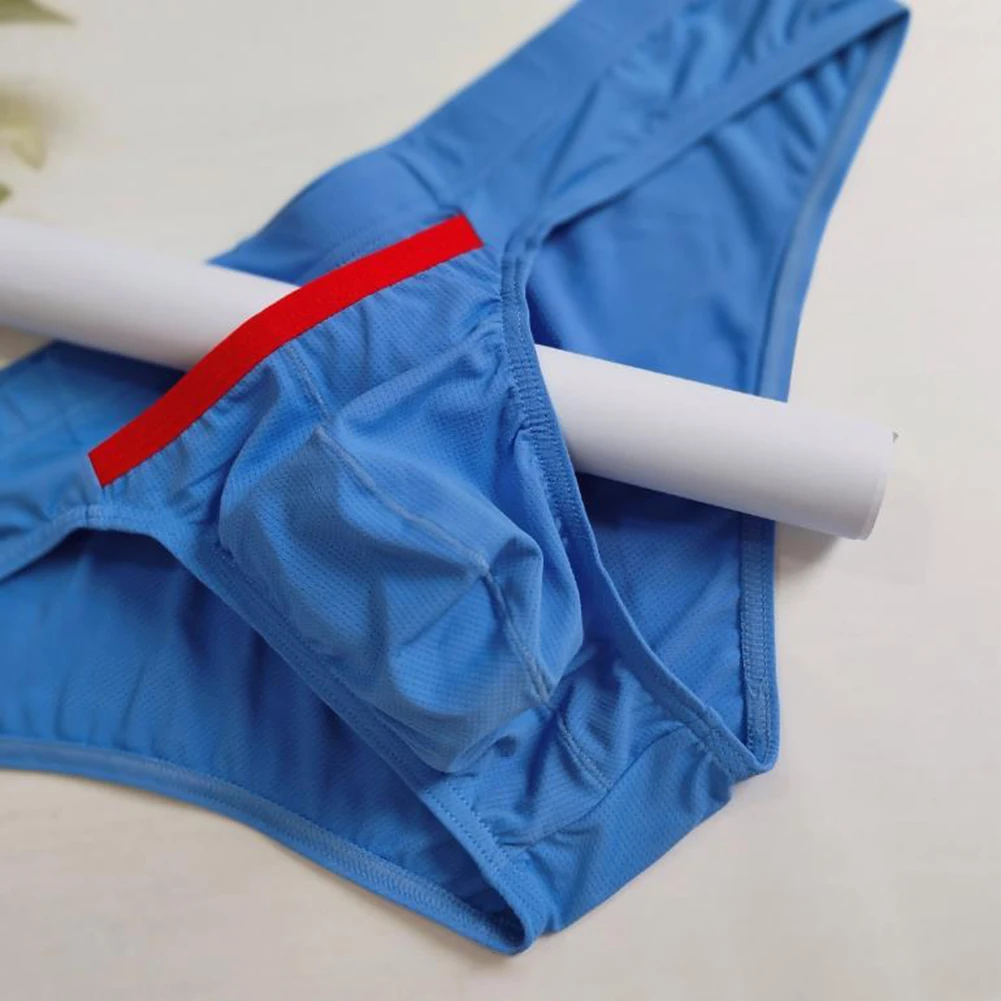 

Men Mini Mesh Briefs Front Open U Convex Low Rise Sexy Torys For Man Underwear Sexy Accessories Hot Breathable Men's Panties