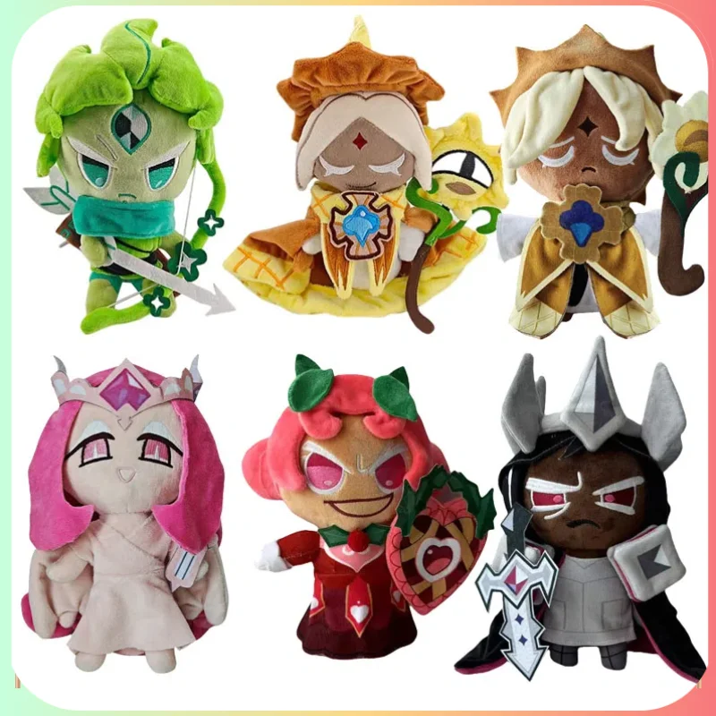 

Shadow Milk Cookie Plush Toy from Cookie Run Kingdom Soft Stuffed Animal Statue for Room Decoration Birthday Friends Kids Gift