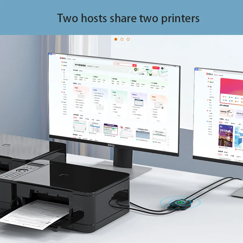 Internet Splitter Adapter LAN Extensor Multi-function USB network sharing switch 2 In 2 Out game USB3.0/2.0 SWITCHER USB Hub