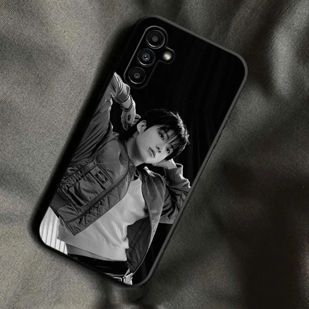 Kpop J-JungKookS-S Phone Case For Samsung Galaxy A13,A21s,A22,A31,A32,A52,A53,A71,A80,A91 Soft Black Phone Cover