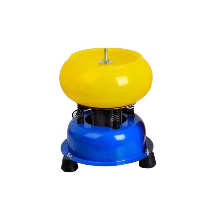 Jewelry Workshop Small Automatic Jade Vibratory Polishing Machine for Jadeite Agate Gemstone Tumbling Grinding Finishing Tool