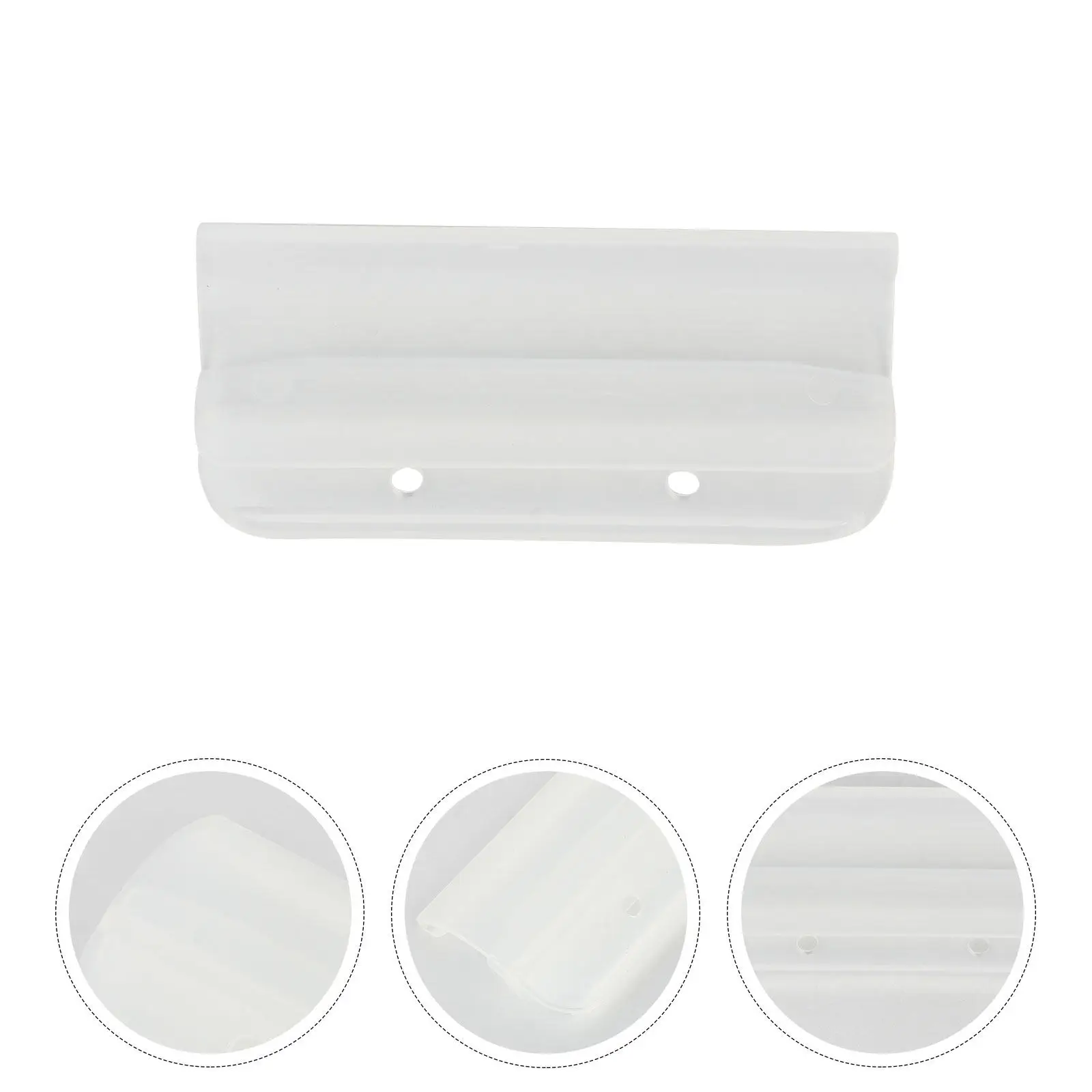 

10Pcs Thickened Plastic File Tabs Hanging Folder Inserts for Office School Hospital Financial Staff Easy Find Document Sorting