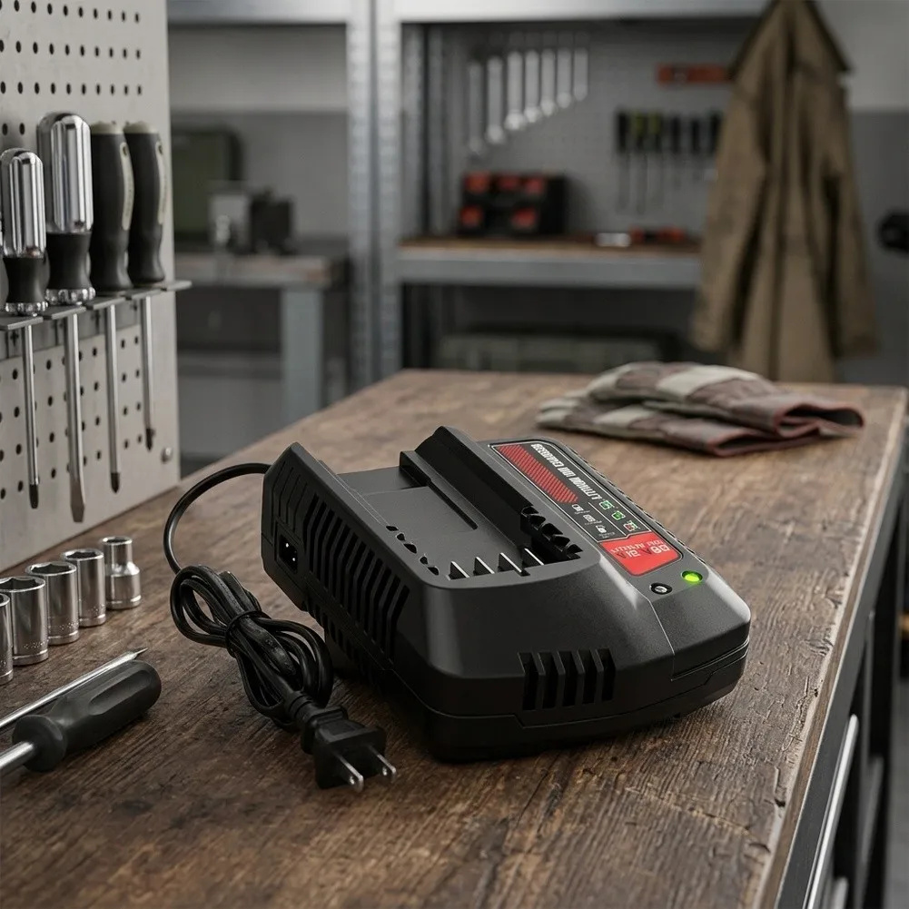 Compact For Battery Charger CMCB104 for Craftsman For V20 Tools Compatible with For CMCB201 through CMCB209 For Battery Models