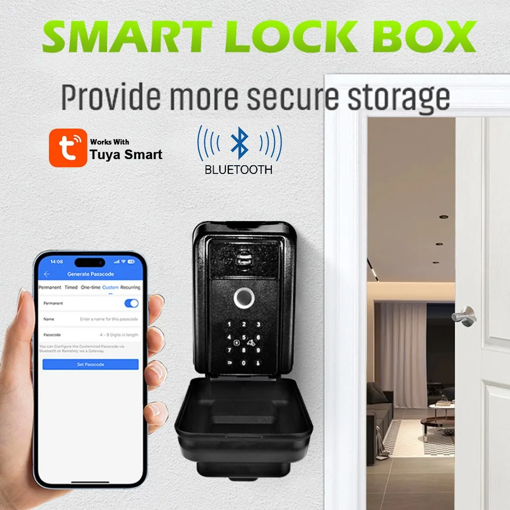 tuya-bluetooth-smart-key-box-outdoor-ip65-waterproof-security-protection-wall-mounted-anti-theft-box-for-storing-keys