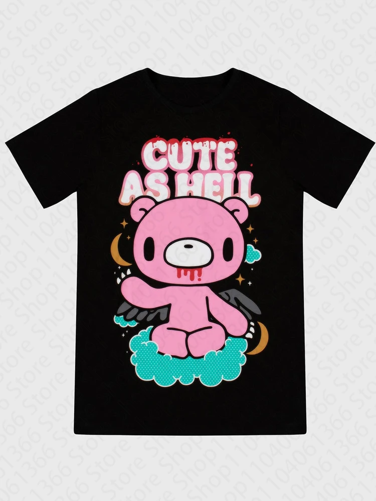 Y2K Koreaanse populaire kleding Emo esthetische zomer baby tee streetwear gothic harajuku grafische print T-shirt vrouwen vintage crop top