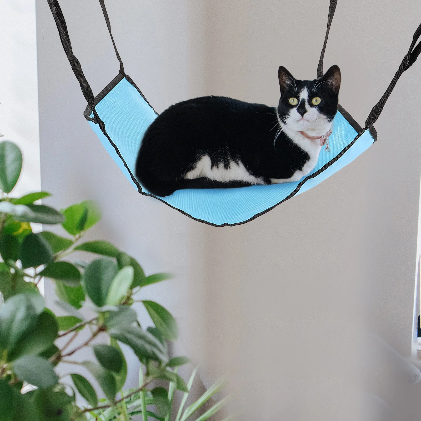 

Waterproof Cat Hammock Bed Summer Cradle Hanging Nest Pet Small Dogs Cats High Quality Material Fold Away Storage