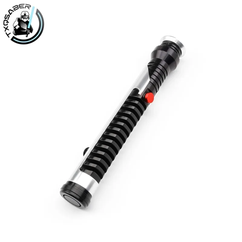 TXQSABER Qui-Gon Replica saber Metal Hilt Smooth Swing Gesture Ignition Bluetooth SNV4 Pro Laser Sword Cosplay Jedi Kids Toys