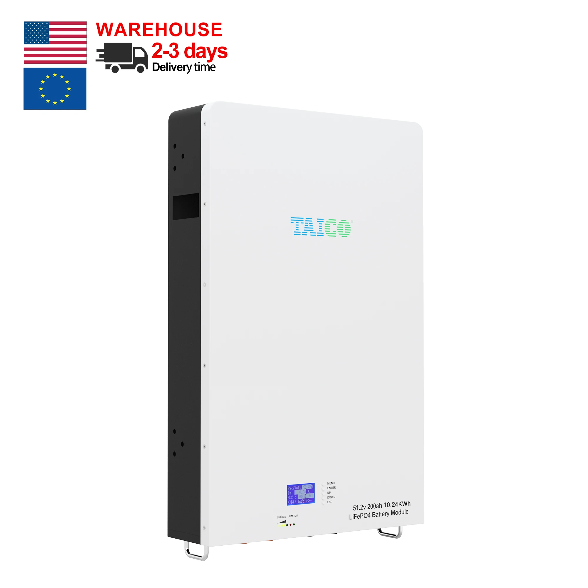 Hybrid Inverter Powerwall 48v 200ah Solar Power Wall Battery Pack