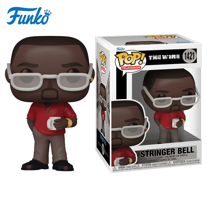 ¡Funko POP! Figura de acción Original The Wire Stringer Bell: juguete coleccionable de película, decoración de moda, regalo perfecto