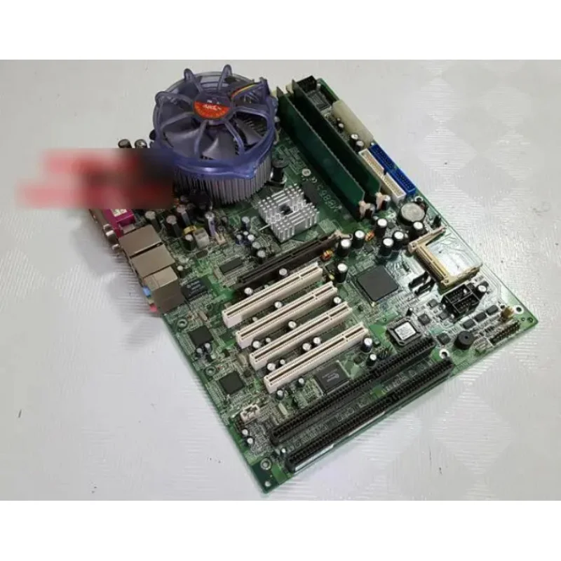 MB865F-R% OK IPC mainboard mb865f ATX industrial motherboard PCI ISA PCIe with CPU Ram