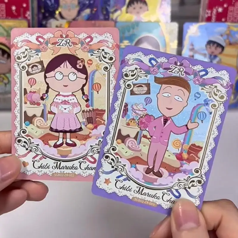 KAYOU Original Chibi Maruko Chan Collection Cards Comedy Animated Characters Romantic Fantasy Limited Cards Toy Girl Gifts