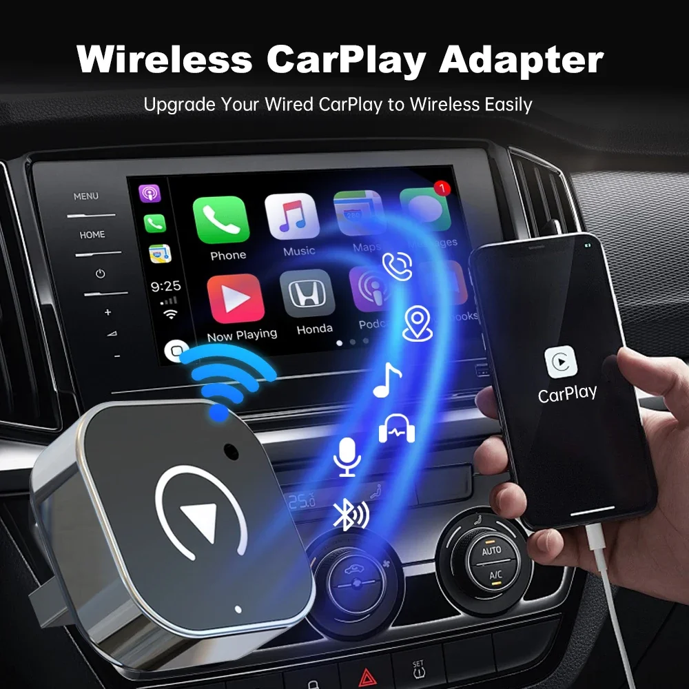 جديد لاسلكي CarPlay أندرويد محول السيارات USB دونغل الذكية صندوق صغير التوصيل والتشغيل العالمي لشركة فولكس فاجن تويوتا نيسان هوندا فورد بنز