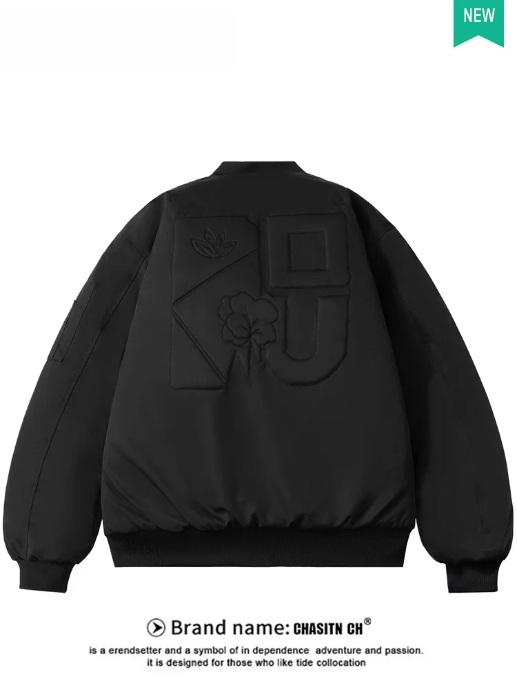 

Модная зимняя куртка Bla Samurai из хлопка для мужчин и женщин: новая улучшенная модель с защитой от холода, свободный крой, утепленная верхняя одежда