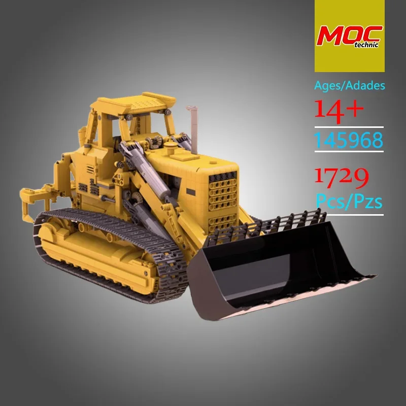 NEW Design MOC 983 Track Loader 1:16 Technic Model-Trendy Educational Toy Stress-Relief Toy - Top Choice Holiday Gifts