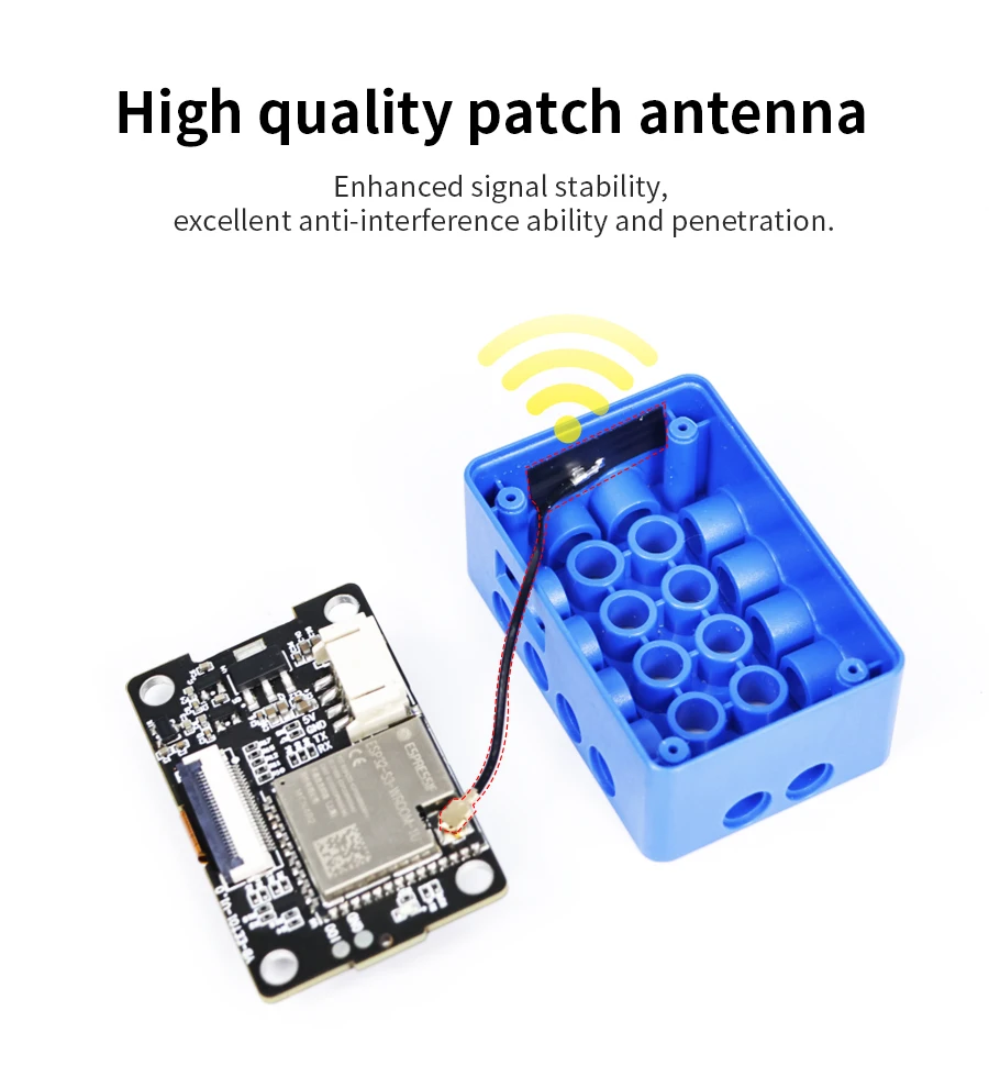 ESP32-WLAN-Kameramodul mit ESP32-S3-Chip und 2 MP-Kamera mit serieller Kommunikation, unterstützt ROS1 ROS2 für Micro:bit Roboterauto – Detail 17