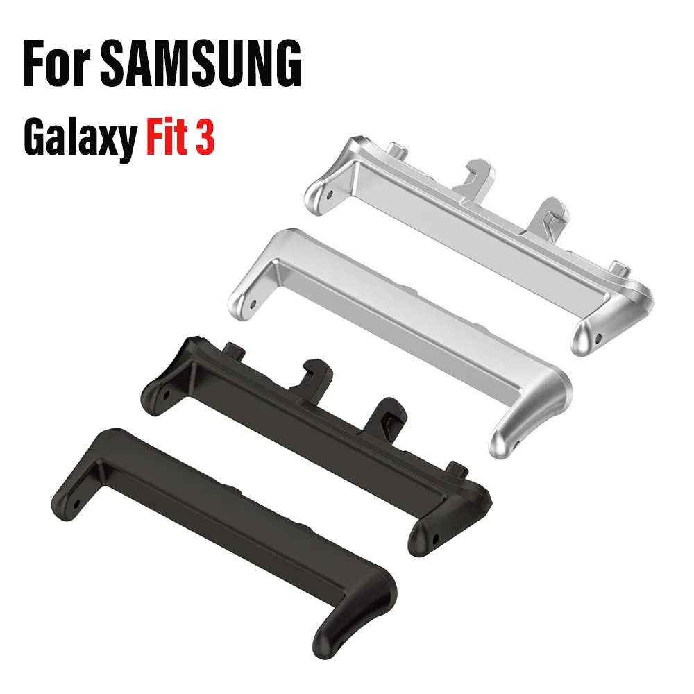 1 Pair Adapter For Samsung Galaxy Fit 3 Connector Watchband 20mm Width Fit3 Bracelet Accessories