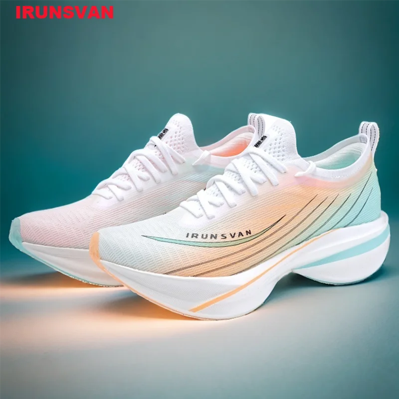 

IRUNSVAN Men's Carbon Fiber Marathon Sports Shoes Provide Cushioning Comfort And High-Quality Running Shoes With Free Shipping