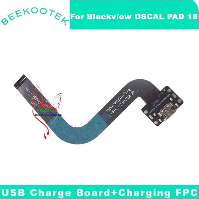 New Original Blackview OSCAL PAD 18 USB Board Base Charging Port Board With Charging FPC For Blackview OSCAL PAD 18 Tablet