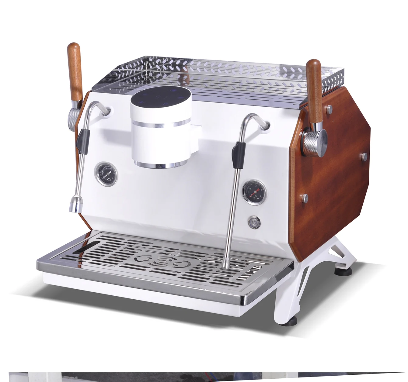 

OEM Semi Automatic Espresso Machine With Sub And Main Boiler, PID Temperature Control, Café Equipment