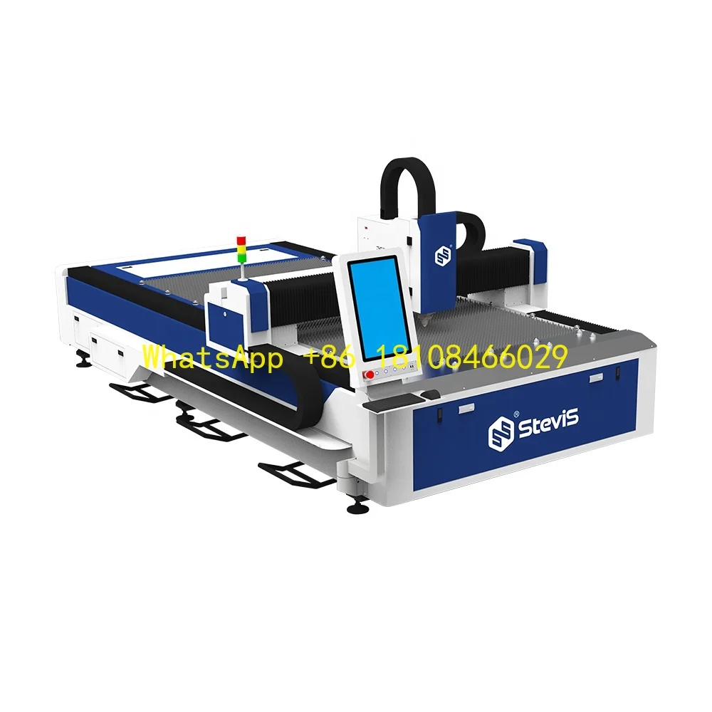 Single Table 6kw Fiber Laser CNC Sheet Metal Cutting Machine Auto Focus 3015 Steel Aluminum Plate Laser Cutter AI Competitive