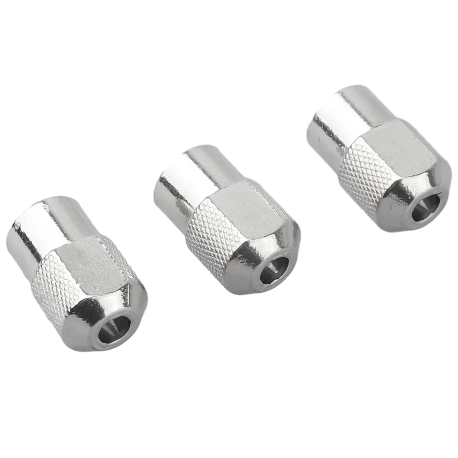 Grinder Chuck Nuts Garden Home Park 3pcs 8*0.75mm Easy To Install Save Time Silver For 8*0.75mm Electric Grinder