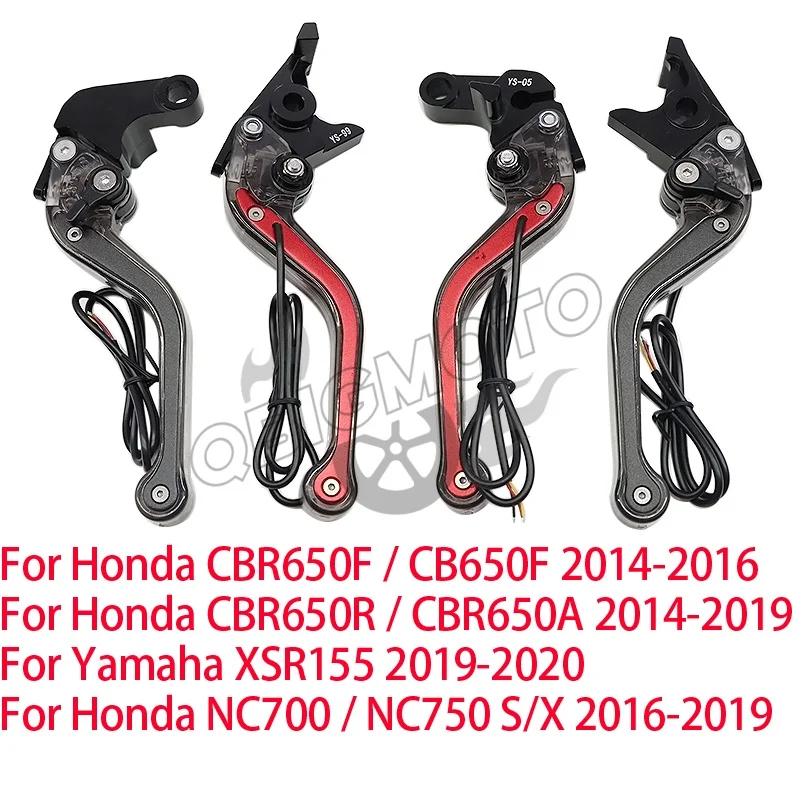 CBR 650 R Motorcycle Always On Turn Signal Light Brake Levers For Honda CBR650F CB650F CBR650A 2014-2016 XSR155 NC700 S/X