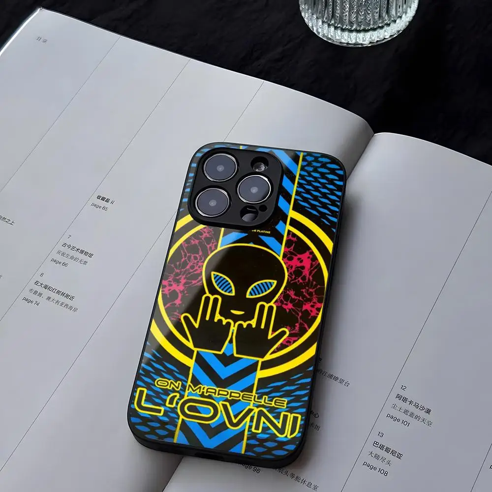 

Rapper JuL C'est Pas Des Lol Phone Case Tempered Glass For iPhone 13 14 12 15 11 Pro XS Max Plus Mini X XR 8 7 6s SE2020 Coque