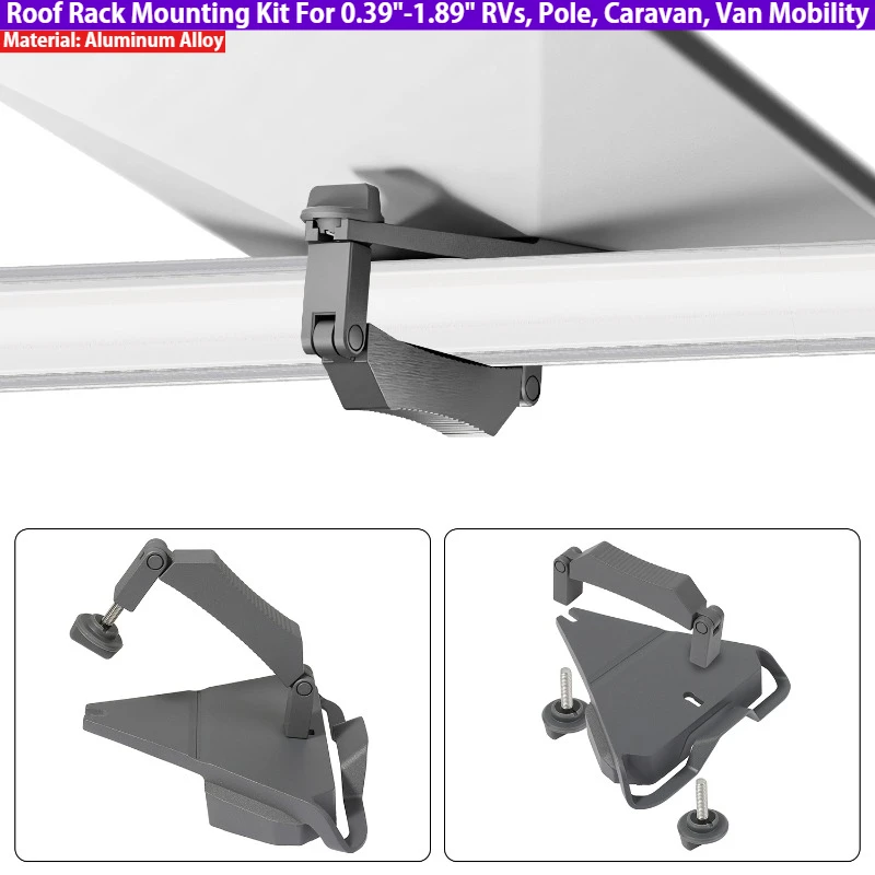 

Комплект для крепления на крышу автомобиля/фургона для интернет-комплекта Starlink Mini, для автодомов, фургонов, караванов, мобиленетов с диаметром корпуса от 0,39 до 1,89 дюймов