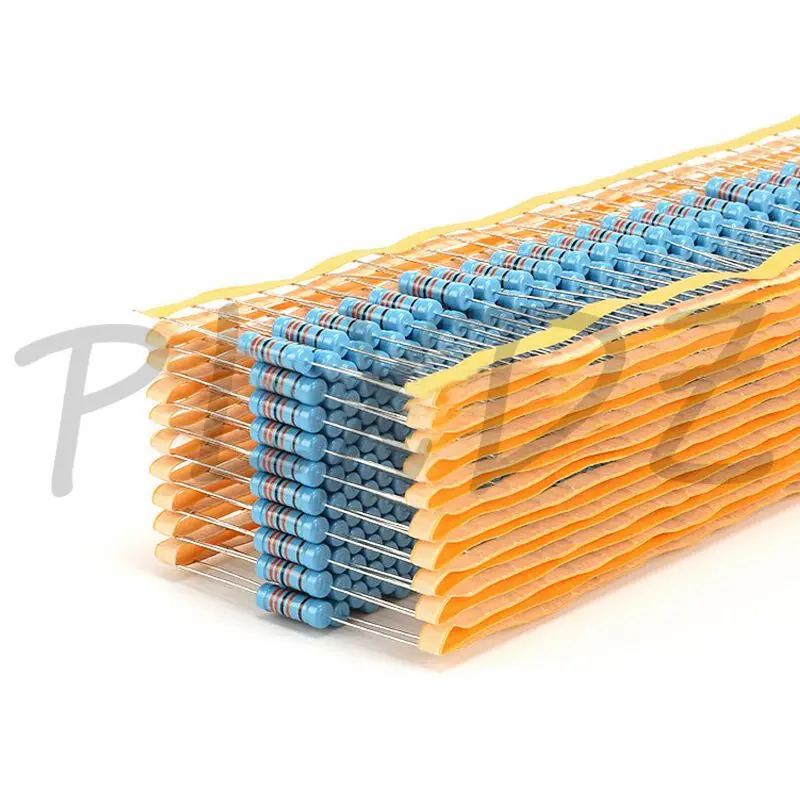 10pcs 3W Metal Film Resistor 1% 0.1R - 2.2M 2.2 10 100 150 220 270 330 470 1K 2.2K 4.7K 10K 15K 22K 47K 100K 220K 470K 1M ohm