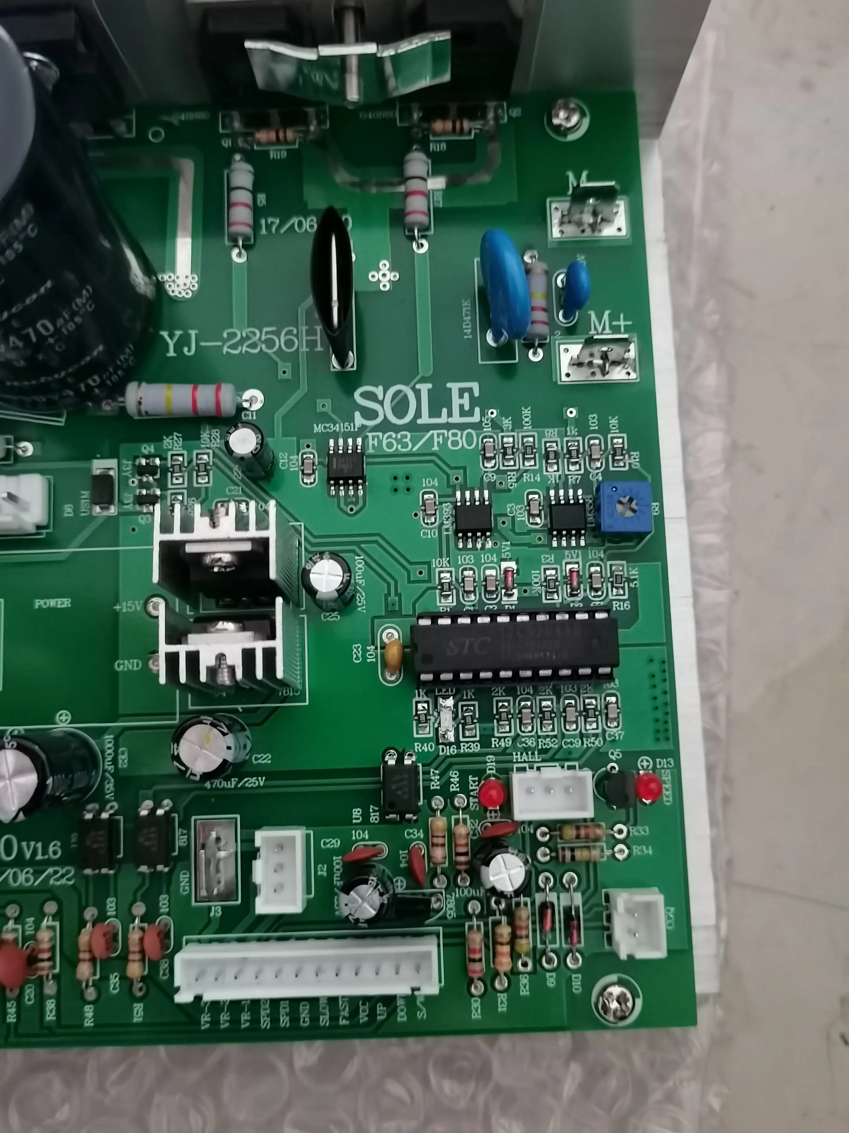 American SOLE treadmill F60 / F65 motherboard computer board lower control board power board circuit board driver
