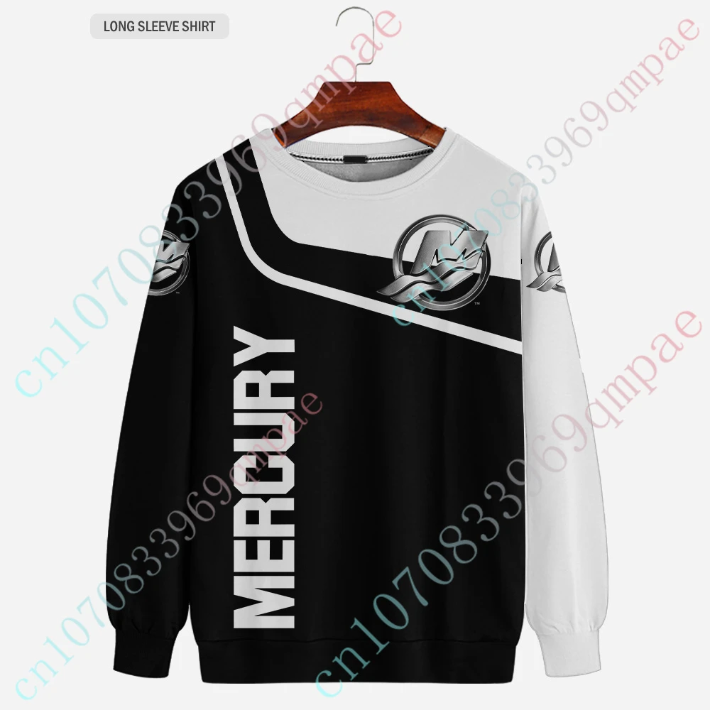 

Mercury Oversized T-shirt Harajuku O Neck Long Sleeve Casual T Shirt For Men Women Unisex Clothing Anime Sweatshirt Custom Logo