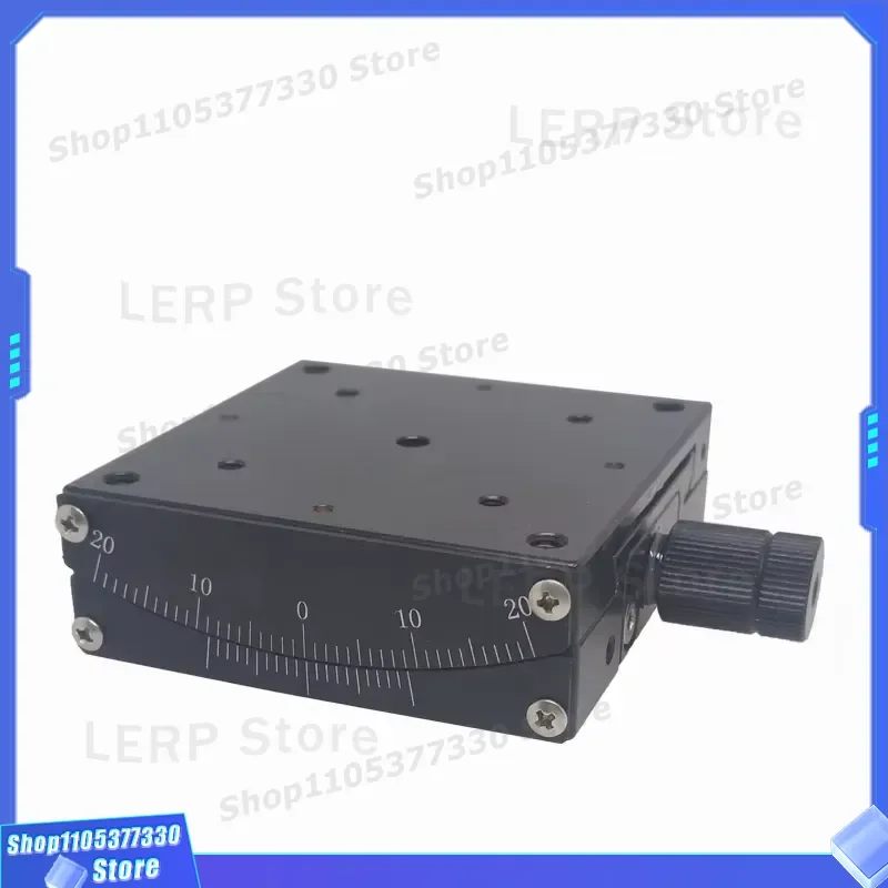 PT-SD6035 Manual Goniometer Stage Precision Optical Slide Dovetail Platform for Lab Equipment with 1 Year Warranty High