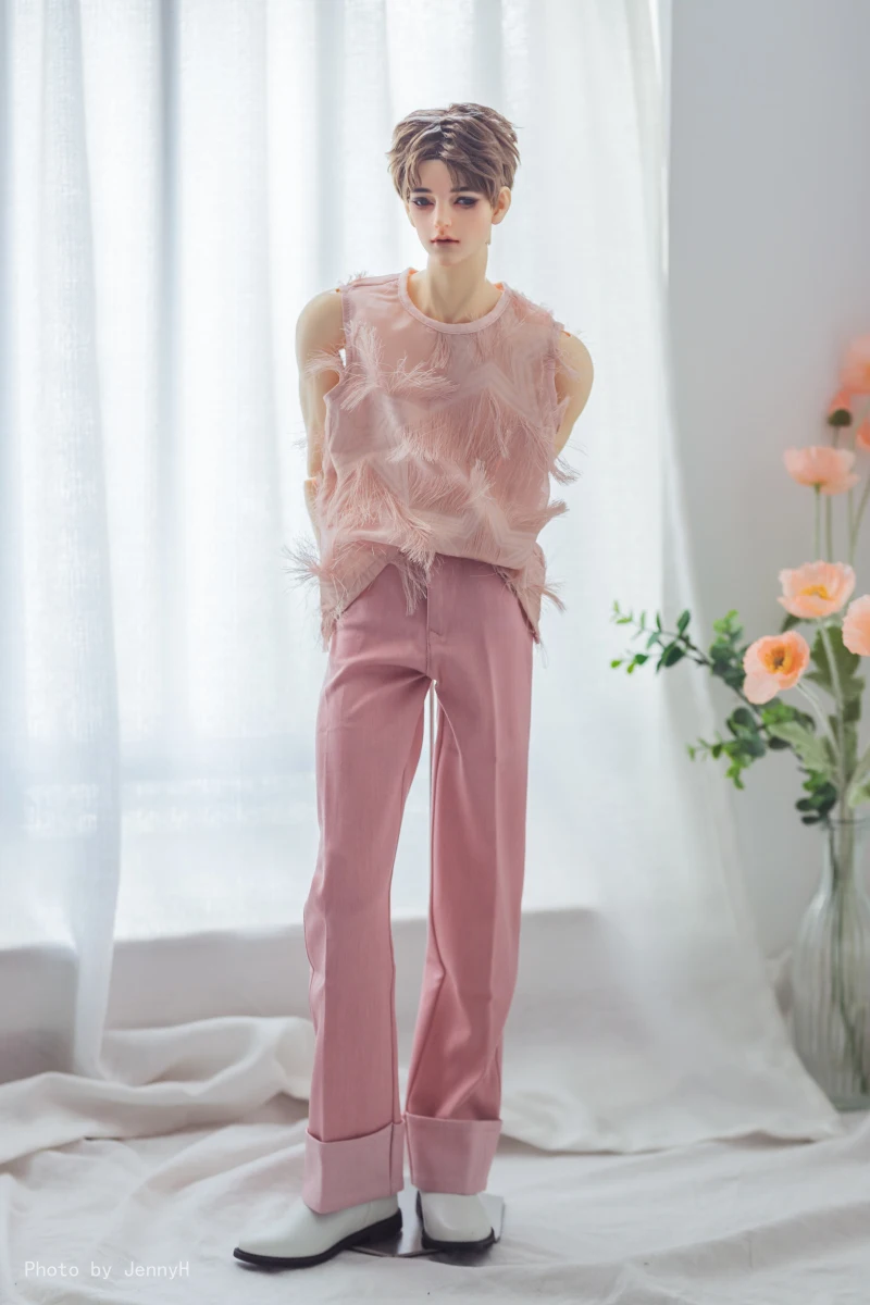 1/4 1/3 Skala BJD Kleidung Casual Umgedrehte Gerade Bein Hosen Für BJD/SD MSD SD13 POPO68 SSDF ID75 Onkel puppe Zubehör C2116