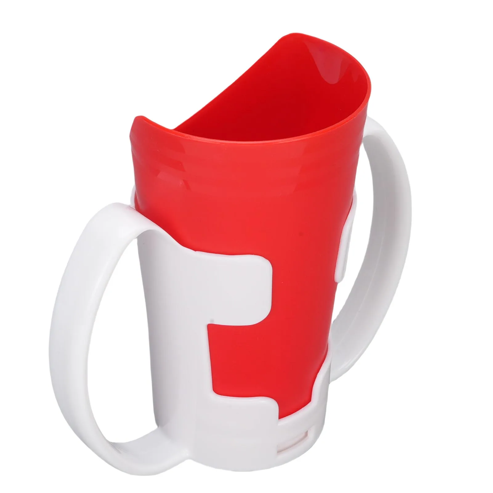 Nosey Cup U Shaped Spillproof Nose Cut Out Drinking Cup with Easy Grip Handles Holder Nose Cup Nosey Cup with Handles