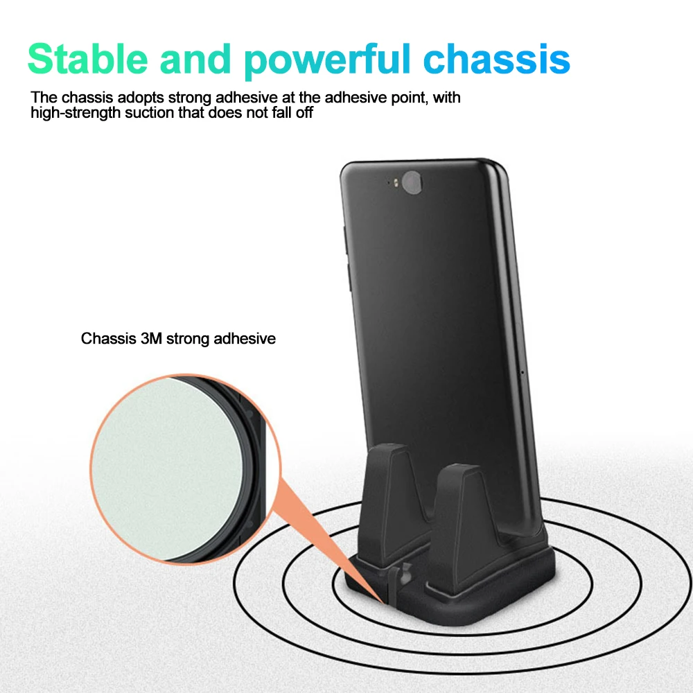 360 graden draaibare auto mobiele telefoon houder dashboard GPS-ondersteuning herbruikbare siliconen telefoonhouder antislip pad mat voor GPS-navigatie