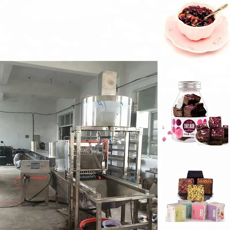 Brown Sugar Cube Jaggery Making Machine Line