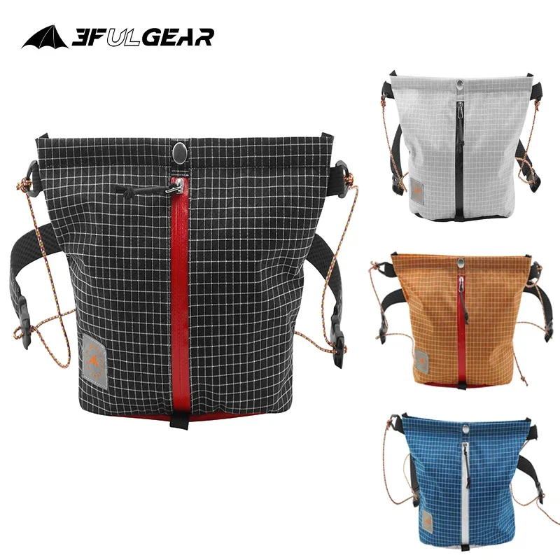 3F UL GEAR UHMWPE Single Shoulder Bag Ultralight Portable Waterproof Outdoor Hiking Travel Chest Bag Durable Storage Leisure Bag