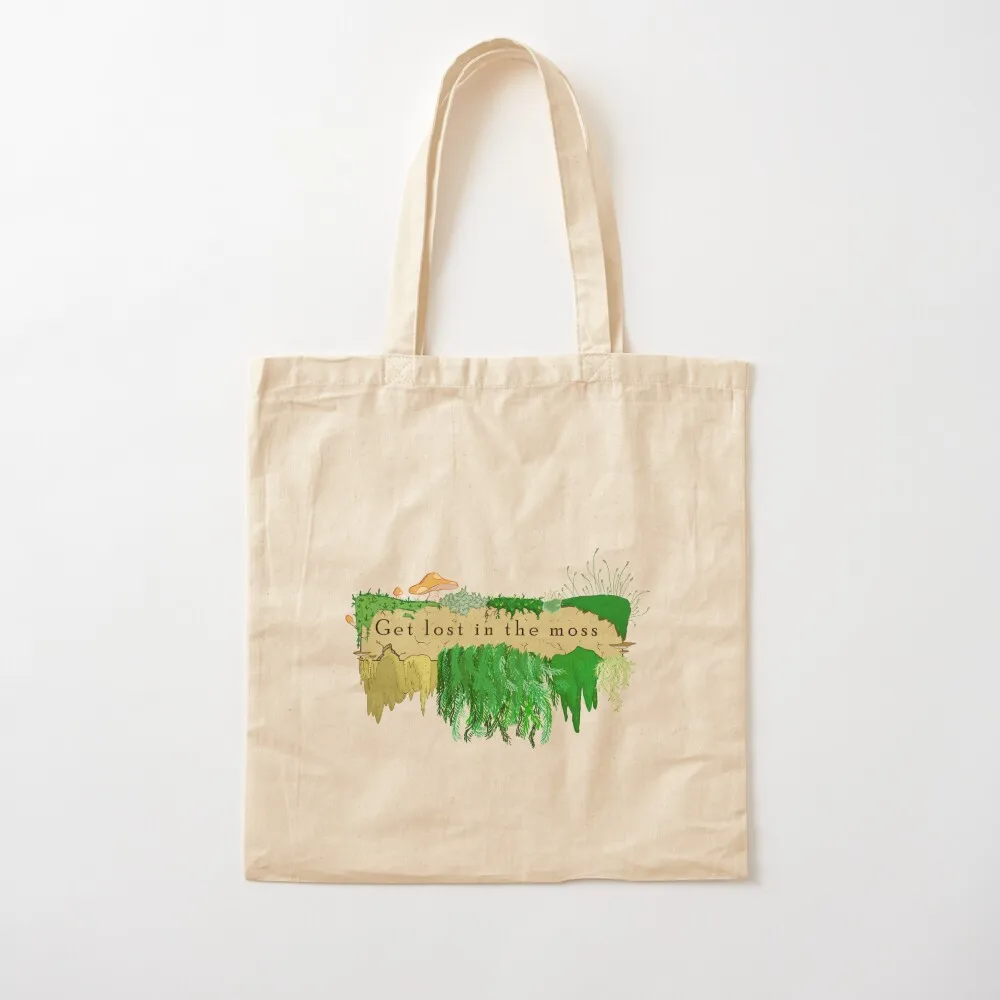 Get Lost In The Moss Tote Bag women bag Women's bag for beach Canvas Tote