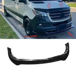 Front Bumper Lip Spoiler Splitter For Mercedes Benz Sprinter W907 2019 2020 2021 2022 2023 Diffuser Tuning Accessories Body kits
