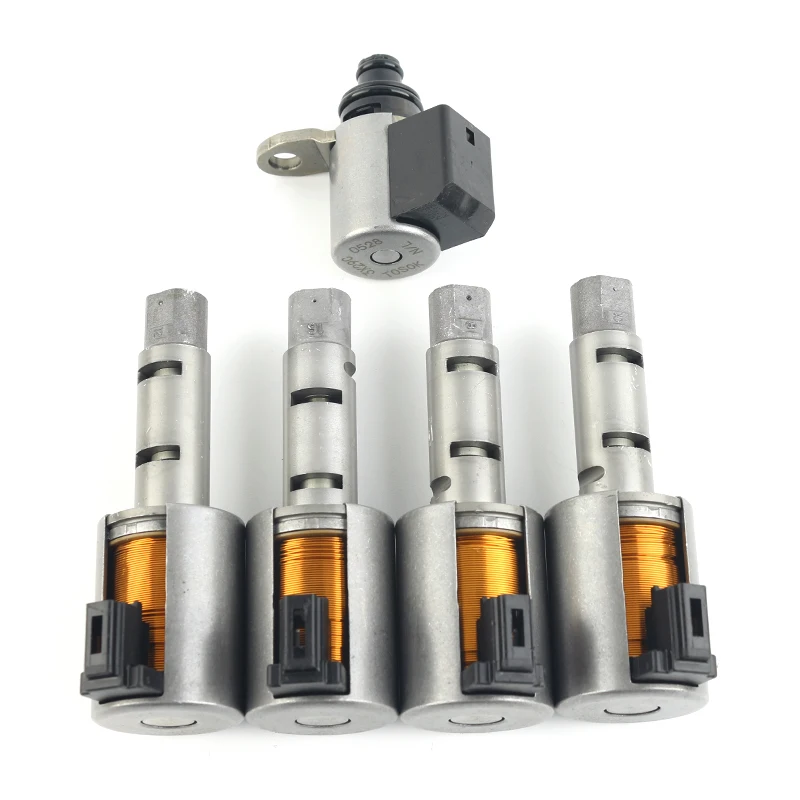 

JF015E RE0F11A CVT Transmission Solenoid Kit For Nissan Tiida Sylphy Sentra Versa Sunny Valve Body Parts
