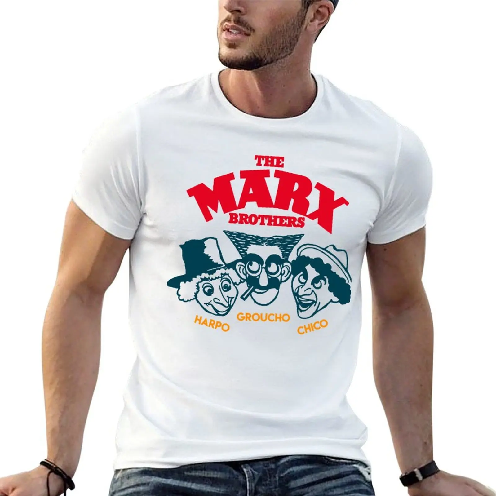 

t Brothers for shirts t t man T-Shirt men prints shirt shirts Marx with cotton casual pack
