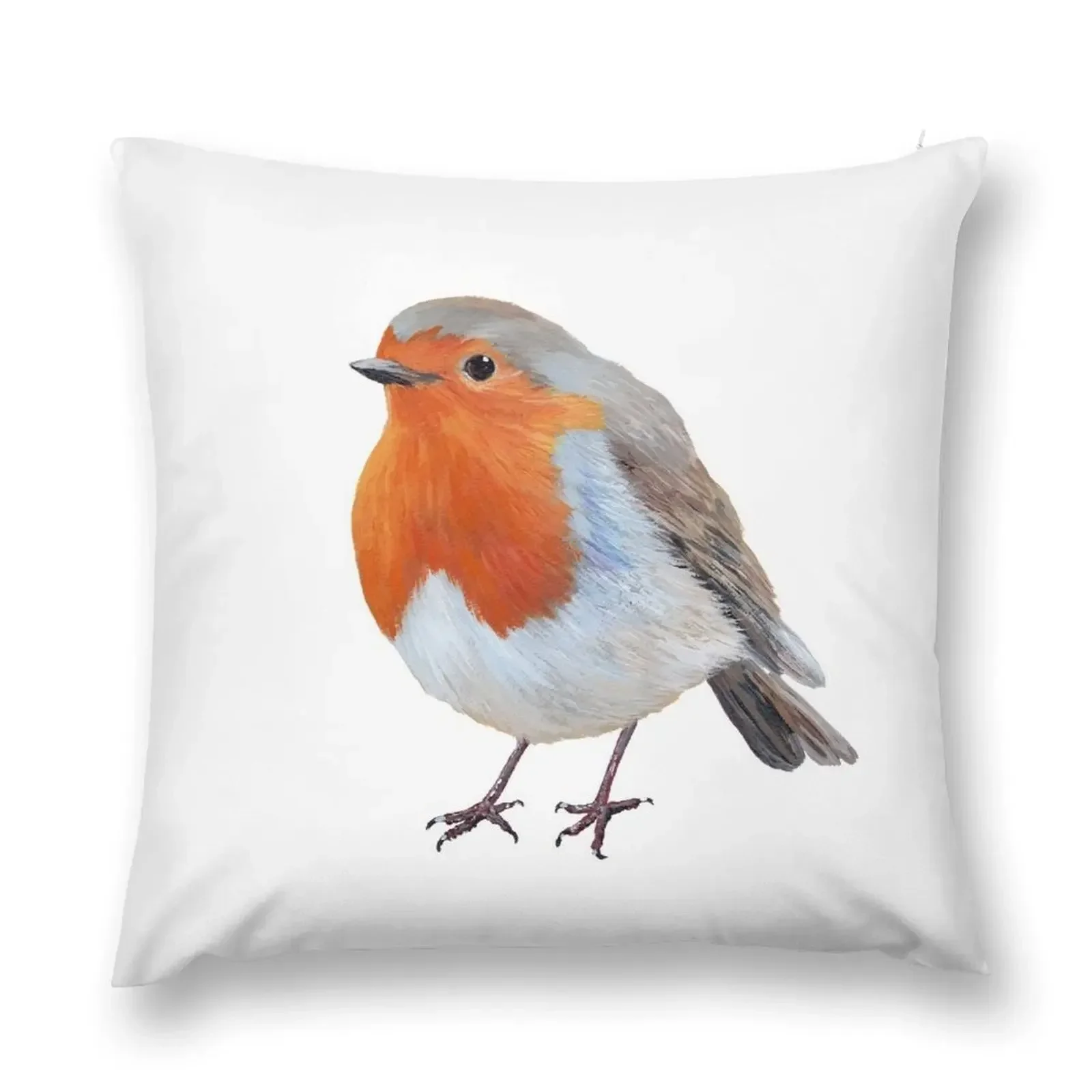 English Robin Bird Throw Pillow Cushions For Children Luxury Living Room Decorative Cushions pillow