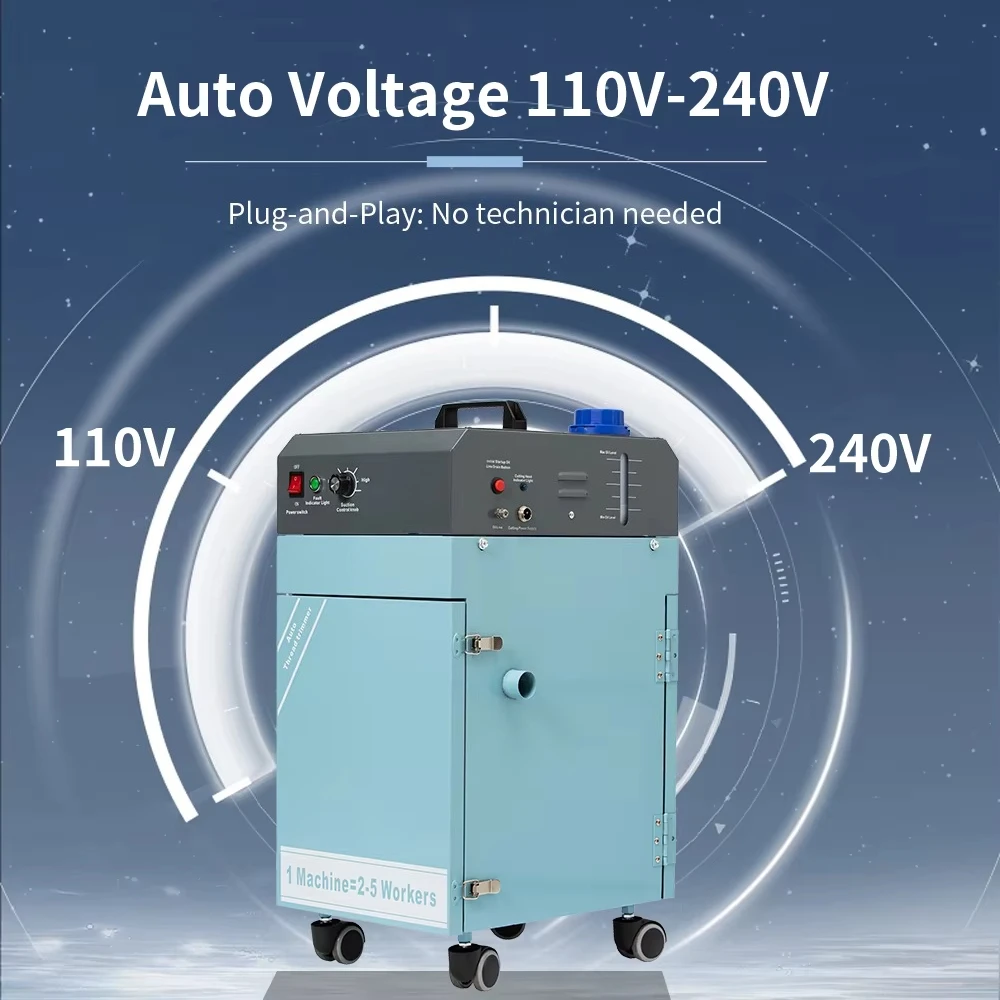 High-speed trimmers for sewing threads and textile mills - saving labor costs