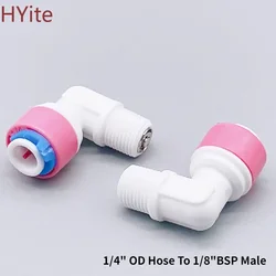 1 Cái Nước RO Khuỷu Tay Kiểm Tra Van Khớp Nối Nhanh Phù Hợp 1/4 