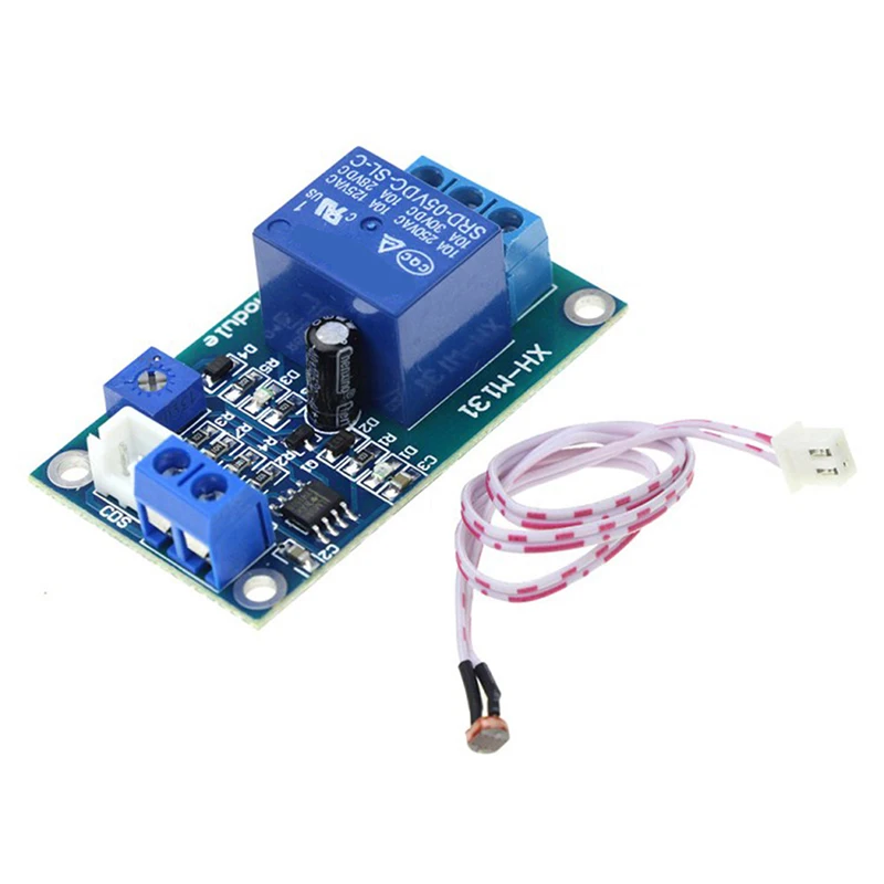 DC5/12v Light Control Switch Photoresistor Relay Module Xh-m131 Detection Sensor