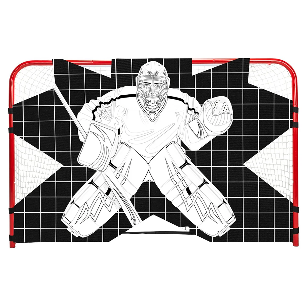

Street Hockey Net Goalie Target Hockey Goal Practice Target Hockey Training Aid for Hockey Training