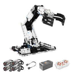 IN STOCK MOC Creativity Programming the Robotic Arm Building Blocks Bricks Assembling Model Toys for Children Birthday Gift Set